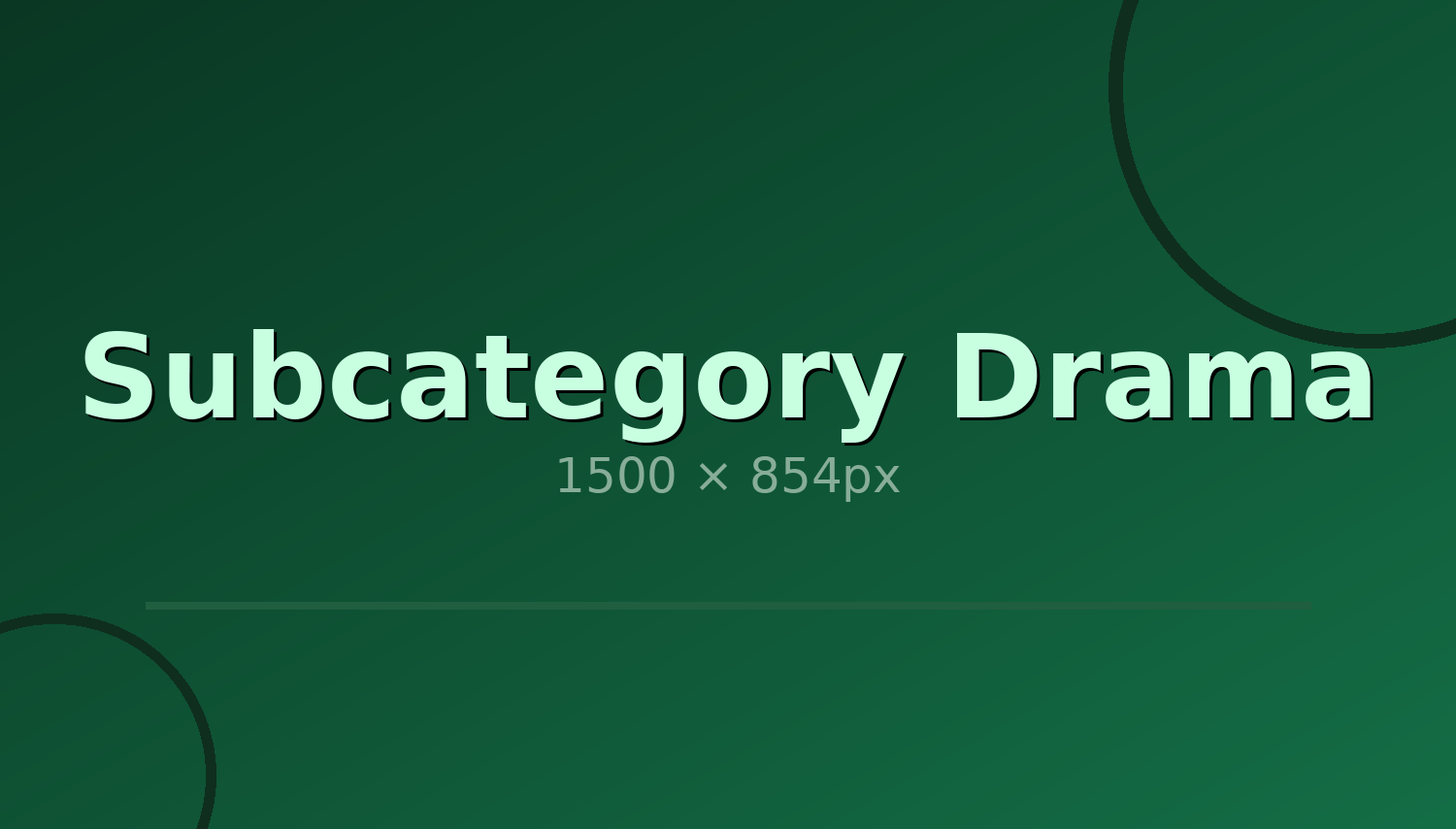 (image for) Drama
