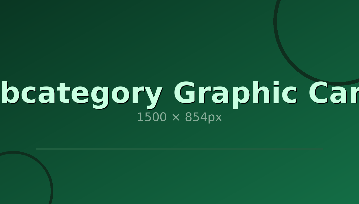 (image for) Graphics Cards