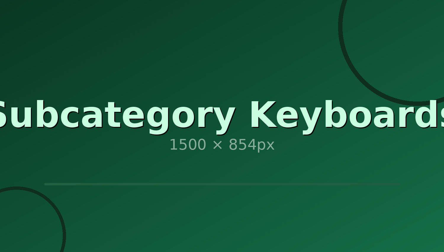 (image for) Keyboards