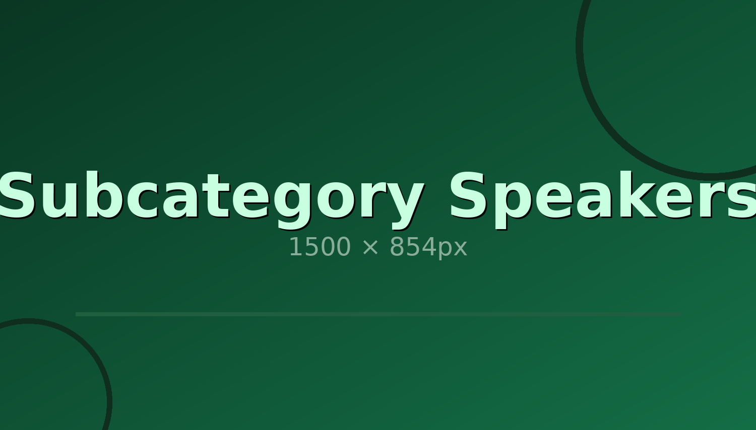 (image for) Speakers