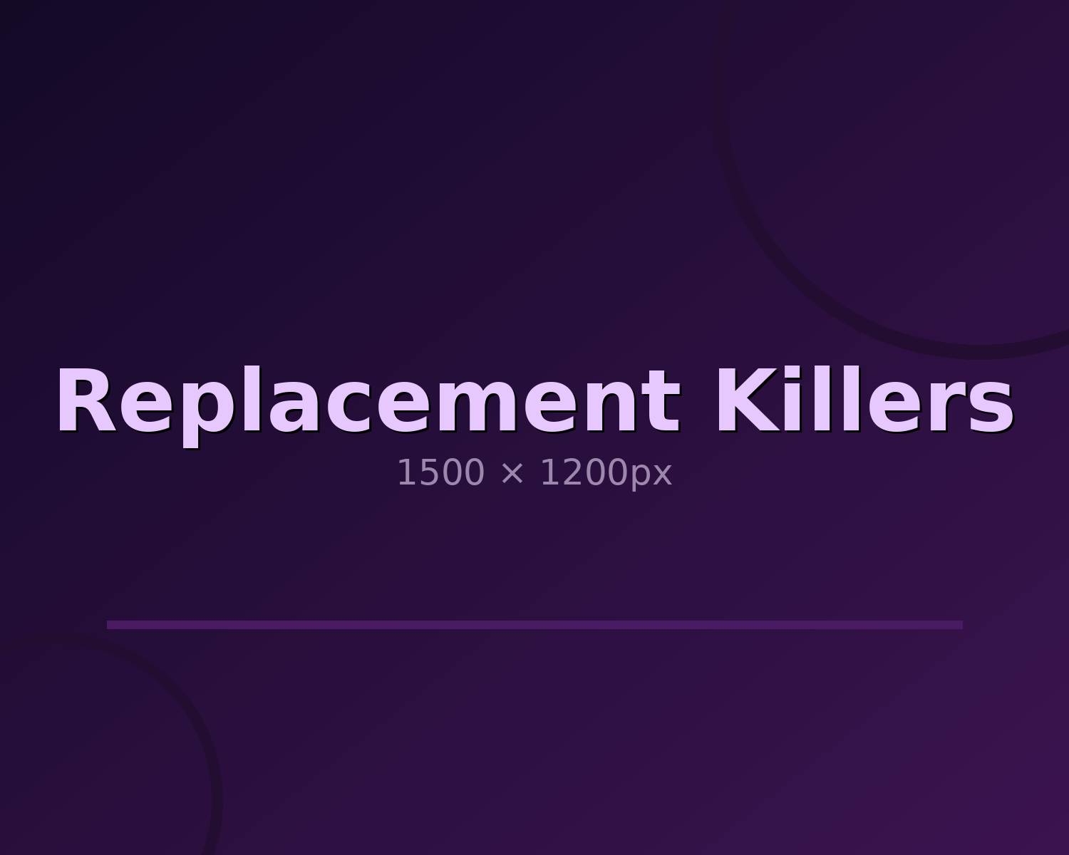 The Replacement Killers (image for) The Replacement Killers