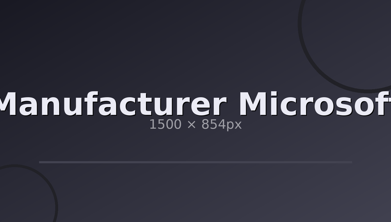 (image for) Microsoft